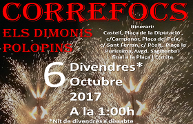 Correfocs Sant Francesc 2017 Correfocs Sant Francesc 2017